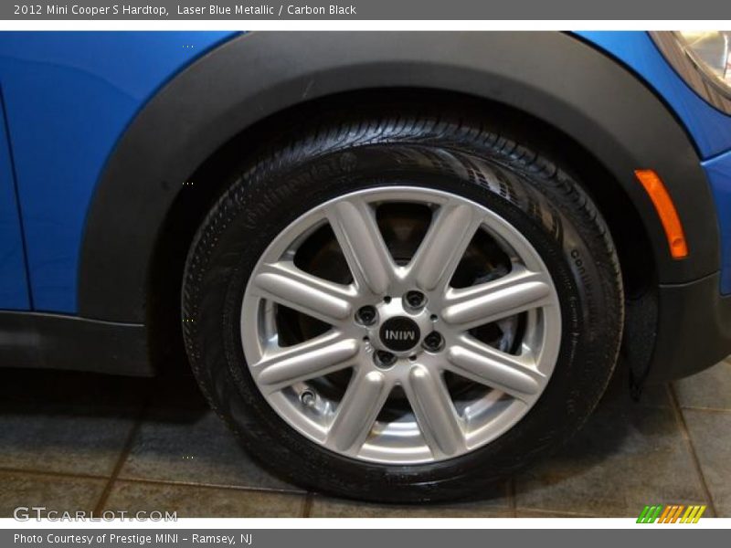 Laser Blue Metallic / Carbon Black 2012 Mini Cooper S Hardtop
