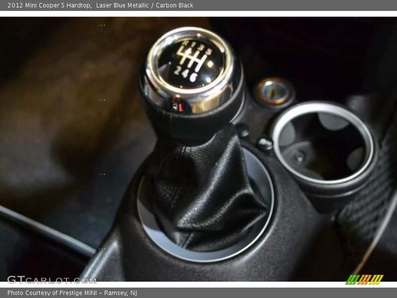 Laser Blue Metallic / Carbon Black 2012 Mini Cooper S Hardtop