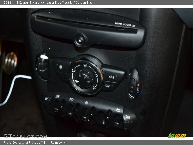 Laser Blue Metallic / Carbon Black 2012 Mini Cooper S Hardtop