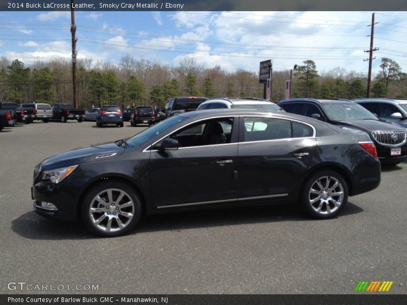 Smoky Gray Metallic / Ebony 2014 Buick LaCrosse Leather