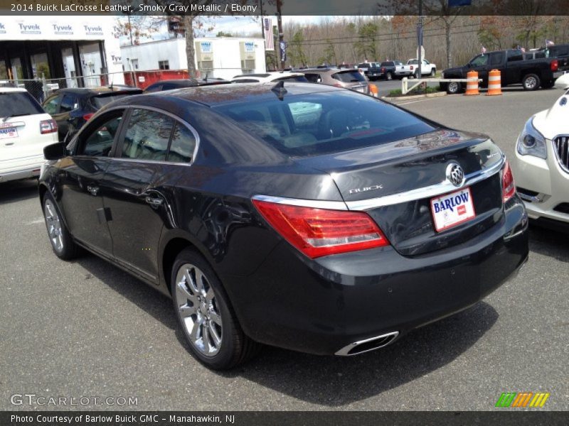 Smoky Gray Metallic / Ebony 2014 Buick LaCrosse Leather