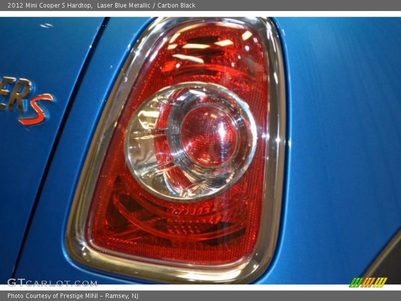 Laser Blue Metallic / Carbon Black 2012 Mini Cooper S Hardtop