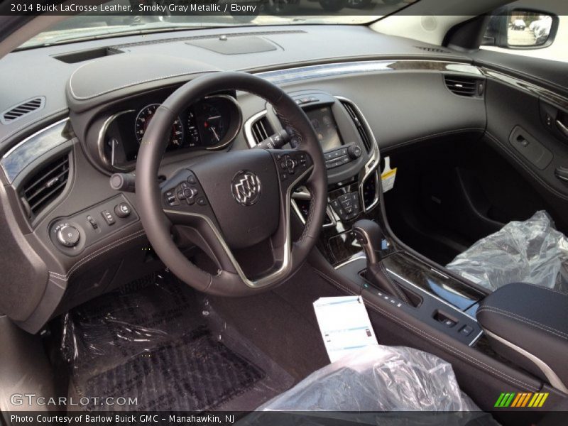 Smoky Gray Metallic / Ebony 2014 Buick LaCrosse Leather