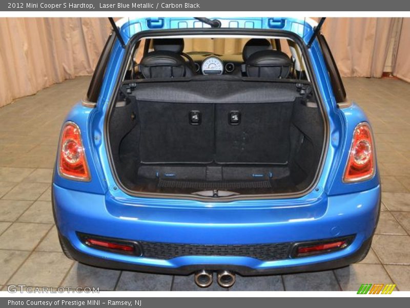 Laser Blue Metallic / Carbon Black 2012 Mini Cooper S Hardtop