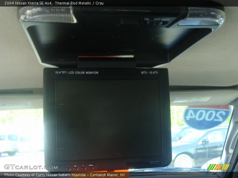 Thermal Red Metallic / Gray 2004 Nissan Xterra SE 4x4