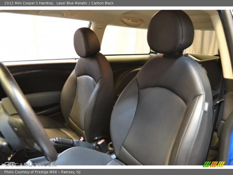 Laser Blue Metallic / Carbon Black 2012 Mini Cooper S Hardtop