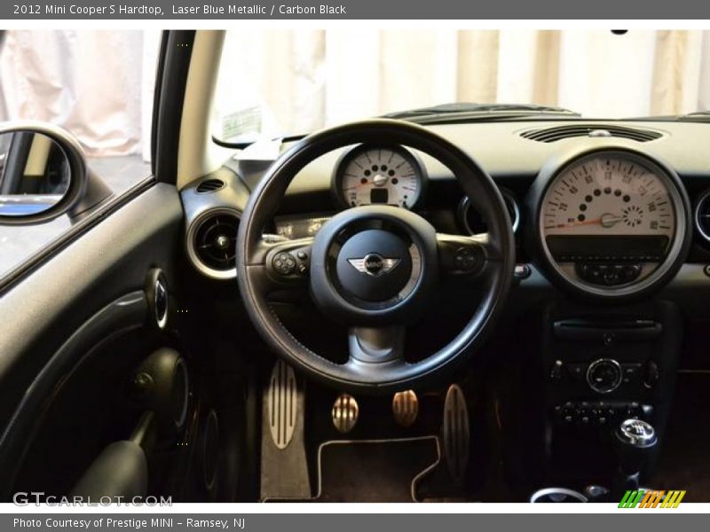 Laser Blue Metallic / Carbon Black 2012 Mini Cooper S Hardtop