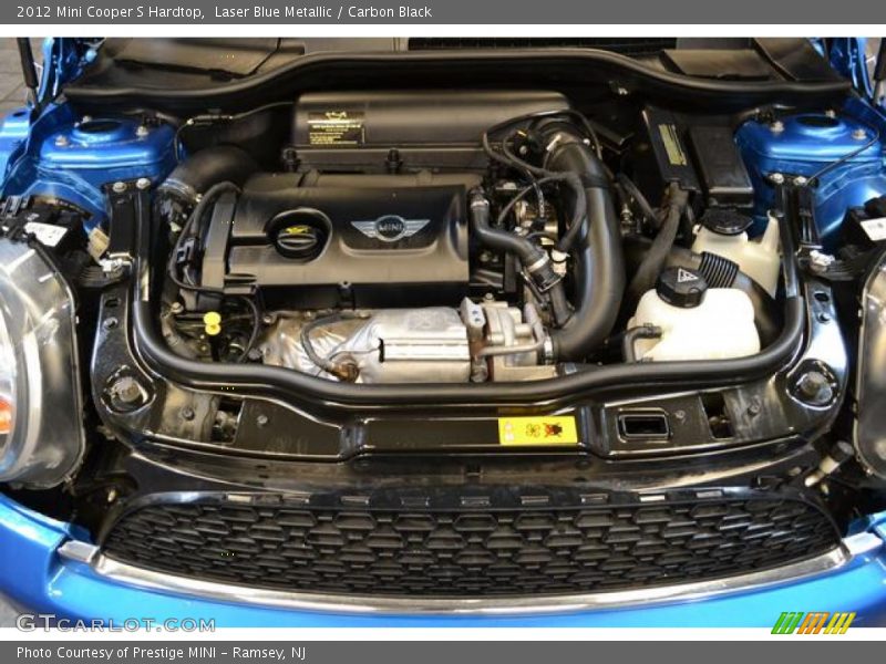 Laser Blue Metallic / Carbon Black 2012 Mini Cooper S Hardtop
