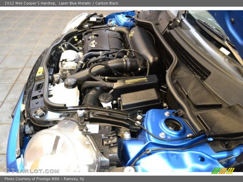 Laser Blue Metallic / Carbon Black 2012 Mini Cooper S Hardtop