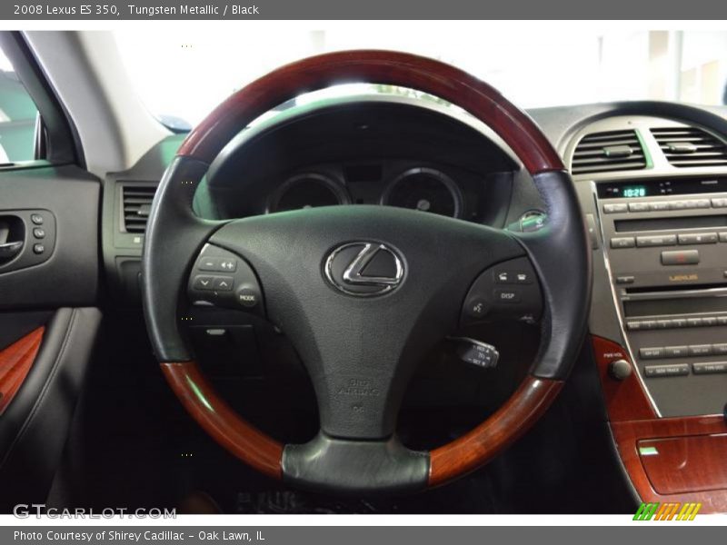 Tungsten Metallic / Black 2008 Lexus ES 350