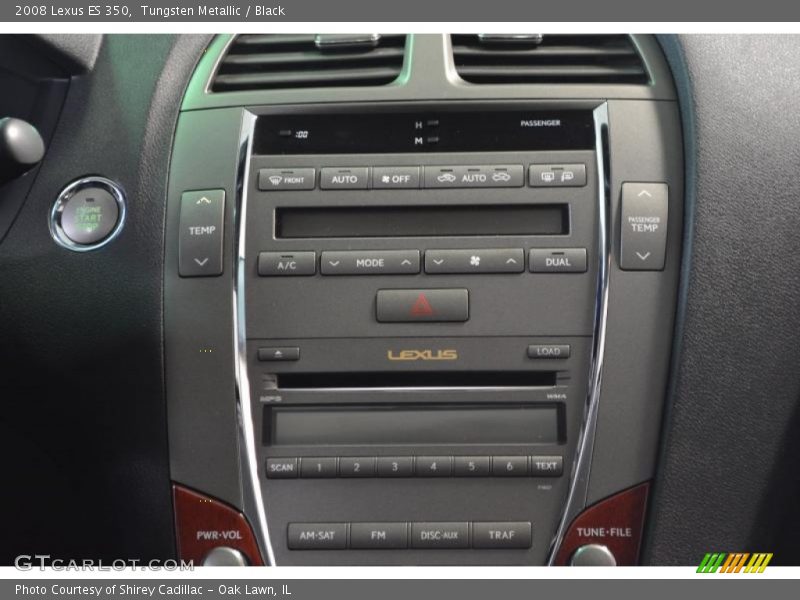Tungsten Metallic / Black 2008 Lexus ES 350