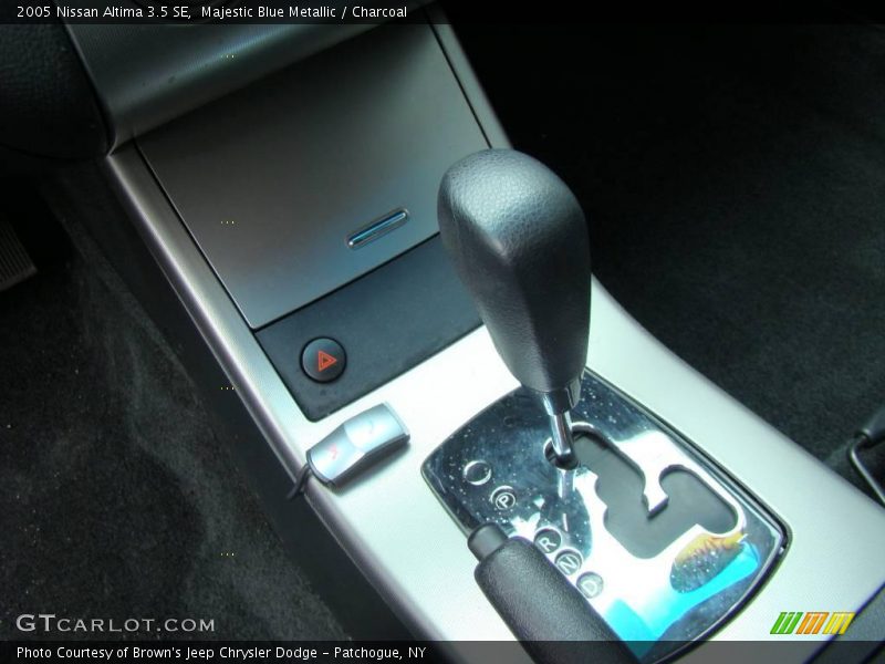 Majestic Blue Metallic / Charcoal 2005 Nissan Altima 3.5 SE