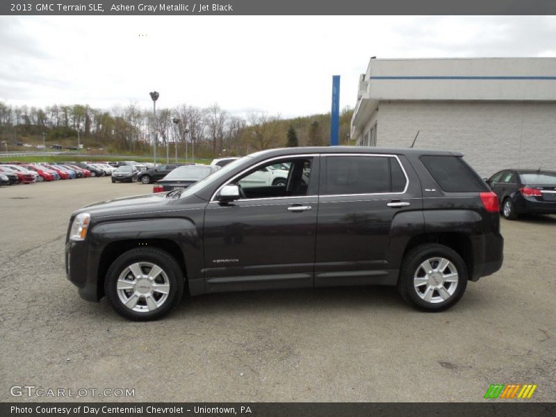 Ashen Gray Metallic / Jet Black 2013 GMC Terrain SLE