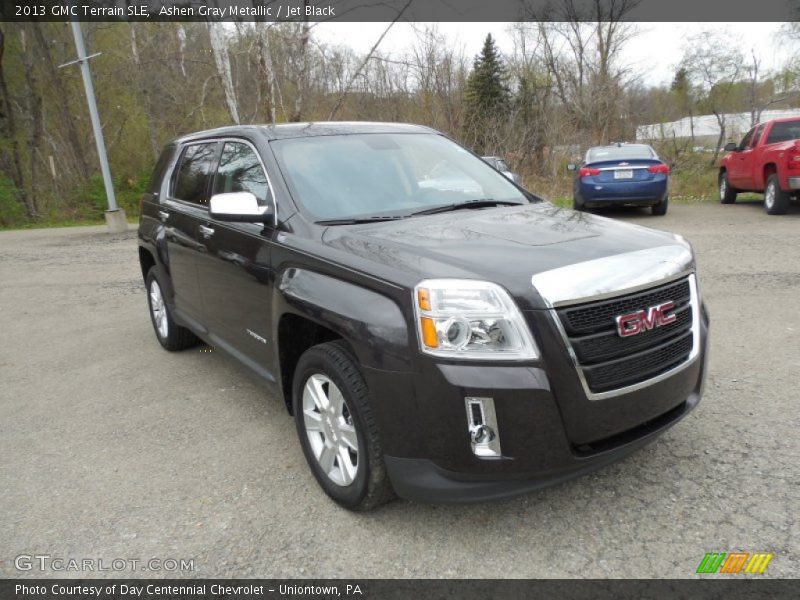 Ashen Gray Metallic / Jet Black 2013 GMC Terrain SLE