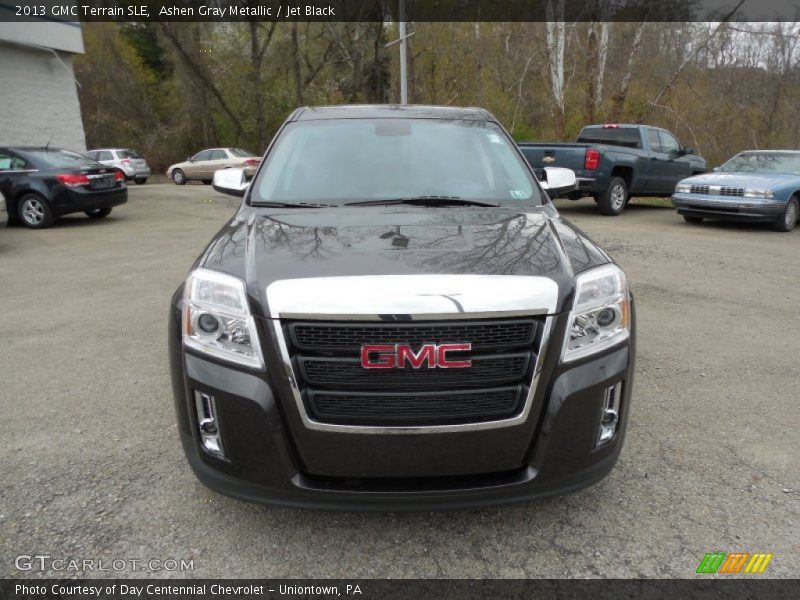 Ashen Gray Metallic / Jet Black 2013 GMC Terrain SLE