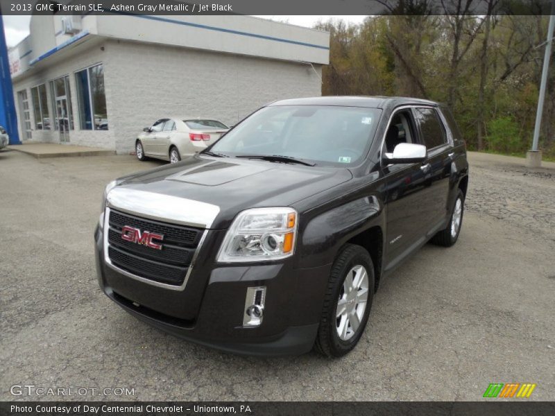 Ashen Gray Metallic / Jet Black 2013 GMC Terrain SLE
