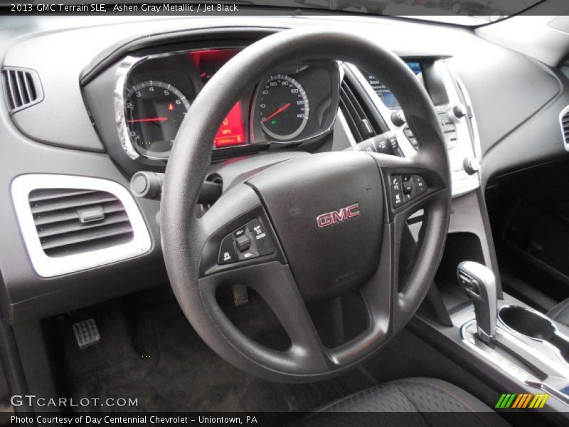 Ashen Gray Metallic / Jet Black 2013 GMC Terrain SLE
