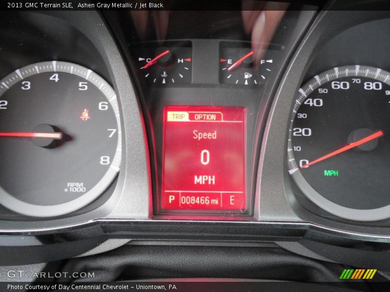 Ashen Gray Metallic / Jet Black 2013 GMC Terrain SLE