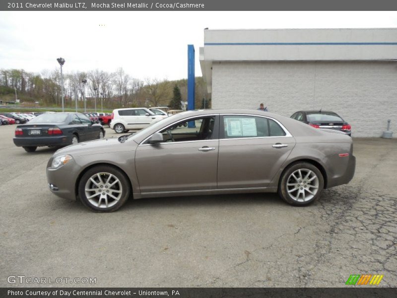 Mocha Steel Metallic / Cocoa/Cashmere 2011 Chevrolet Malibu LTZ