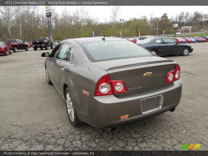 Mocha Steel Metallic / Cocoa/Cashmere 2011 Chevrolet Malibu LTZ