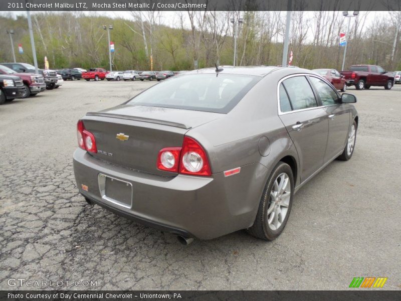 Mocha Steel Metallic / Cocoa/Cashmere 2011 Chevrolet Malibu LTZ