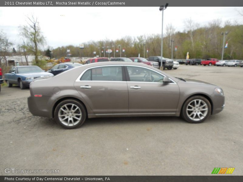 Mocha Steel Metallic / Cocoa/Cashmere 2011 Chevrolet Malibu LTZ