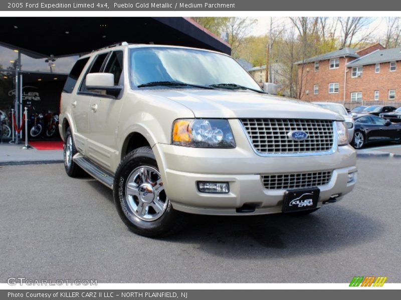 Pueblo Gold Metallic / Medium Parchment 2005 Ford Expedition Limited 4x4