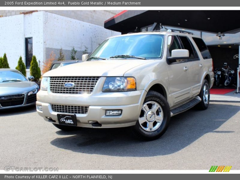 Pueblo Gold Metallic / Medium Parchment 2005 Ford Expedition Limited 4x4