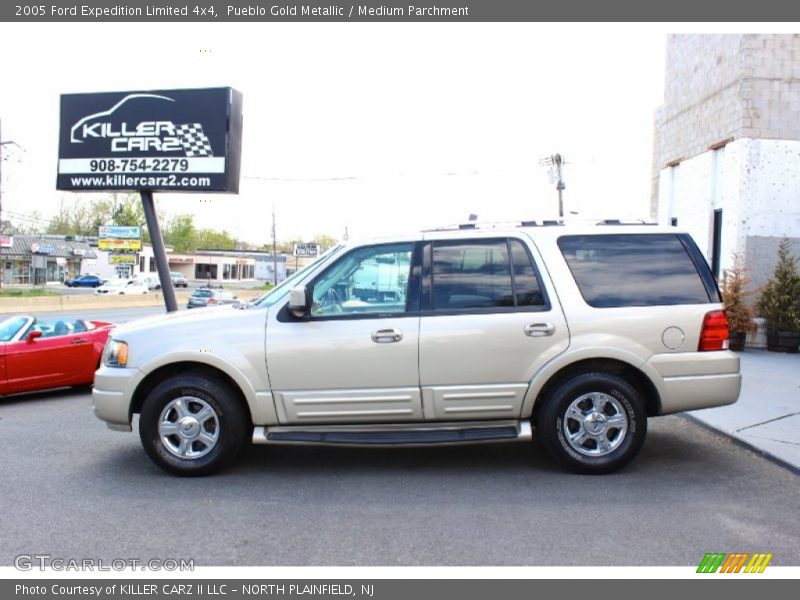 Pueblo Gold Metallic / Medium Parchment 2005 Ford Expedition Limited 4x4