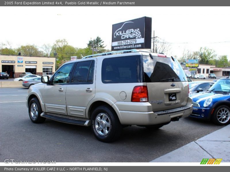 Pueblo Gold Metallic / Medium Parchment 2005 Ford Expedition Limited 4x4