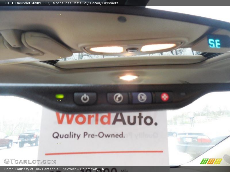 Mocha Steel Metallic / Cocoa/Cashmere 2011 Chevrolet Malibu LTZ