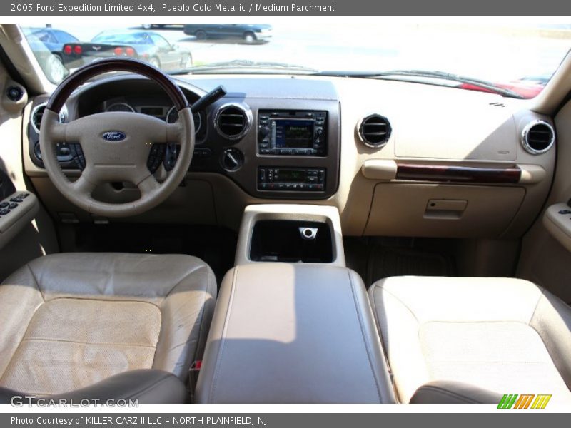 Pueblo Gold Metallic / Medium Parchment 2005 Ford Expedition Limited 4x4