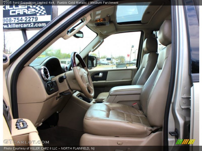 Pueblo Gold Metallic / Medium Parchment 2005 Ford Expedition Limited 4x4