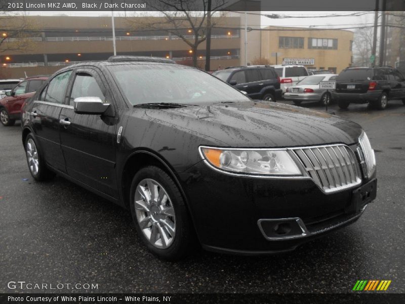 Black / Dark Charcoal 2012 Lincoln MKZ AWD
