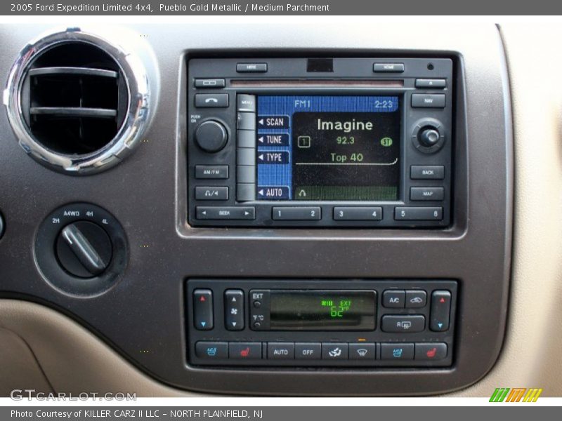 Pueblo Gold Metallic / Medium Parchment 2005 Ford Expedition Limited 4x4