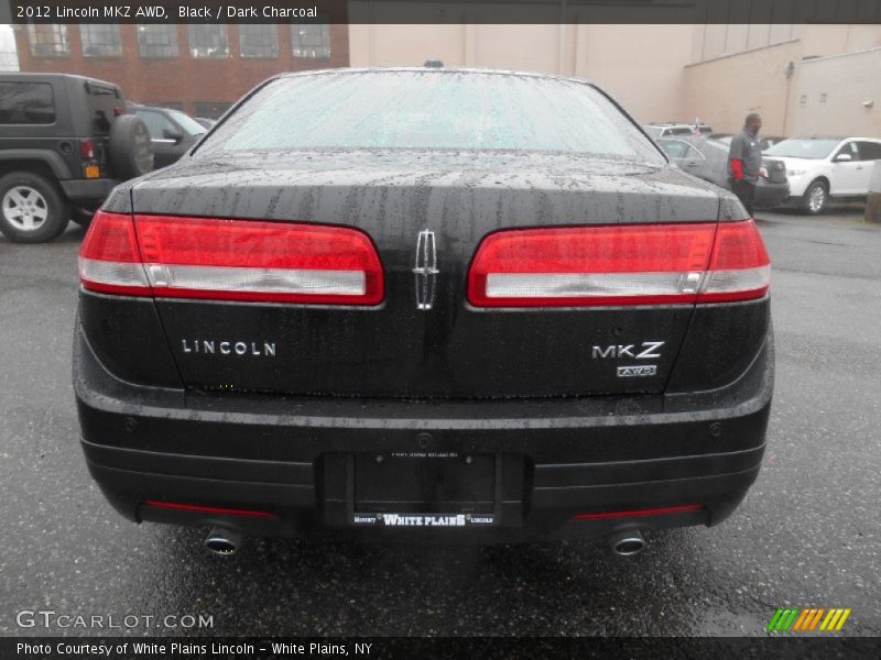 Black / Dark Charcoal 2012 Lincoln MKZ AWD