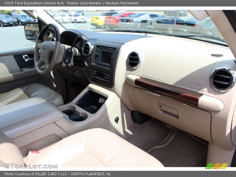 Pueblo Gold Metallic / Medium Parchment 2005 Ford Expedition Limited 4x4