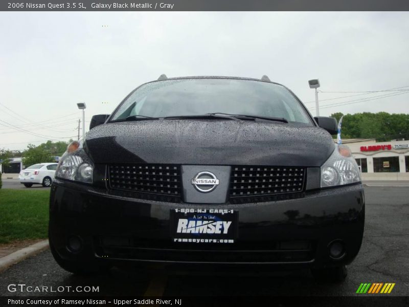 Galaxy Black Metallic / Gray 2006 Nissan Quest 3.5 SL