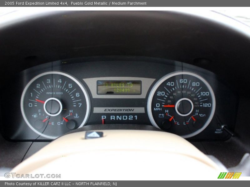 Pueblo Gold Metallic / Medium Parchment 2005 Ford Expedition Limited 4x4