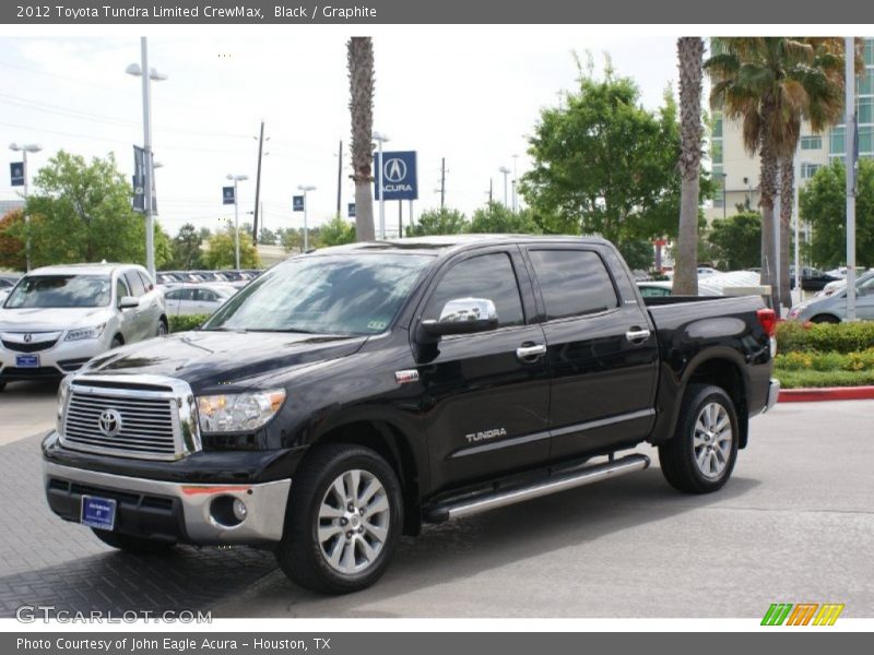 Black / Graphite 2012 Toyota Tundra Limited CrewMax