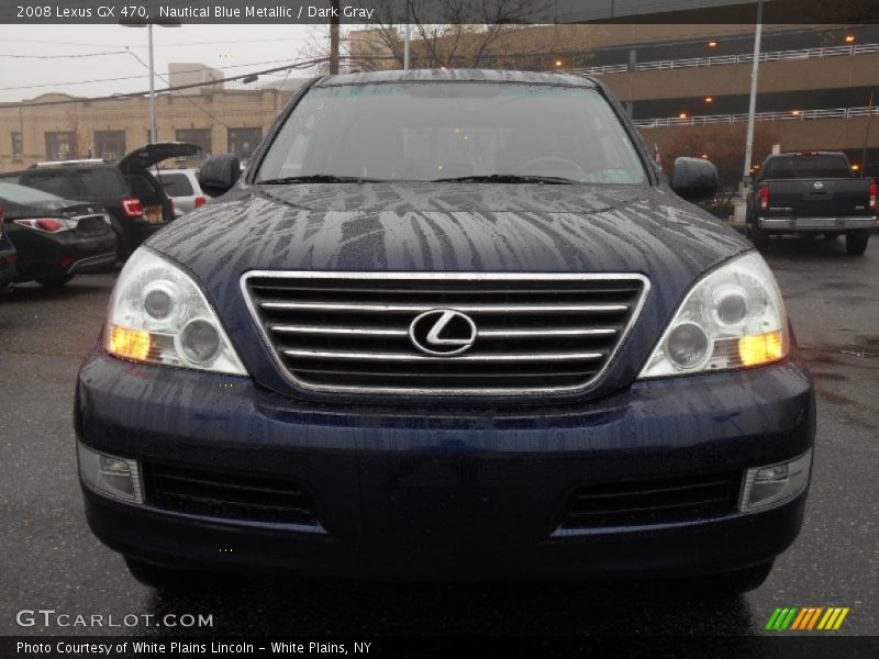 Nautical Blue Metallic / Dark Gray 2008 Lexus GX 470