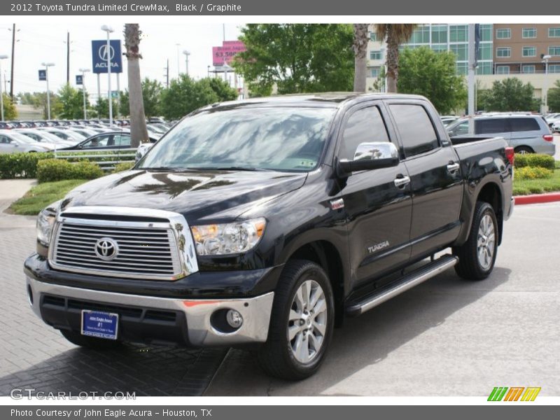 Black / Graphite 2012 Toyota Tundra Limited CrewMax