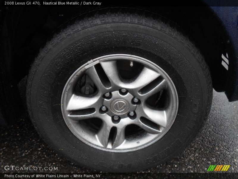 Nautical Blue Metallic / Dark Gray 2008 Lexus GX 470