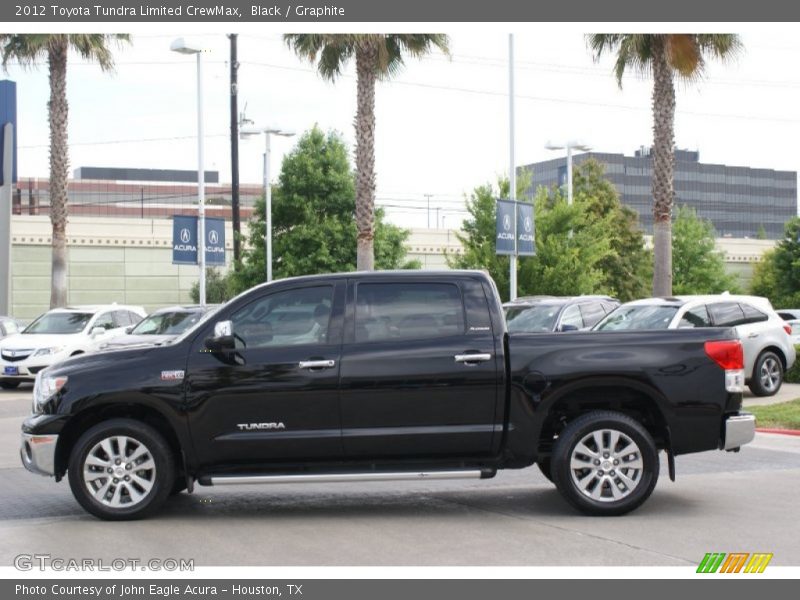 Black / Graphite 2012 Toyota Tundra Limited CrewMax