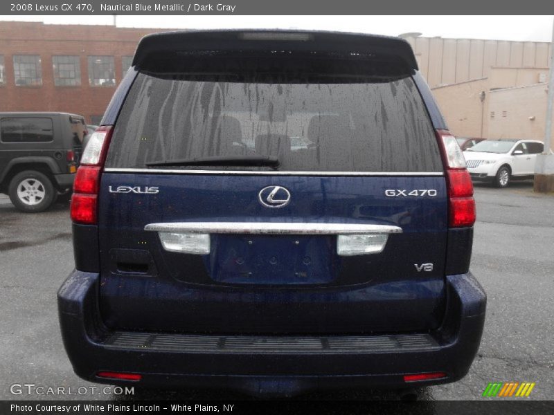 Nautical Blue Metallic / Dark Gray 2008 Lexus GX 470