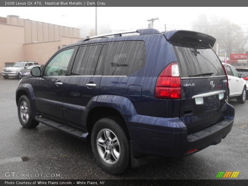 Nautical Blue Metallic / Dark Gray 2008 Lexus GX 470