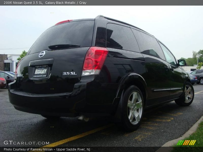 Galaxy Black Metallic / Gray 2006 Nissan Quest 3.5 SL