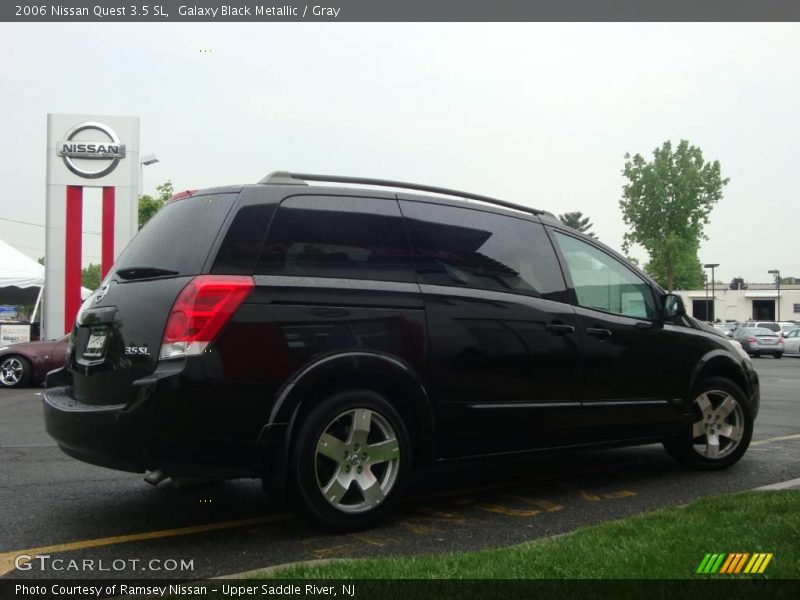 Galaxy Black Metallic / Gray 2006 Nissan Quest 3.5 SL