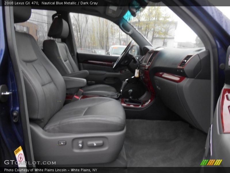 Nautical Blue Metallic / Dark Gray 2008 Lexus GX 470