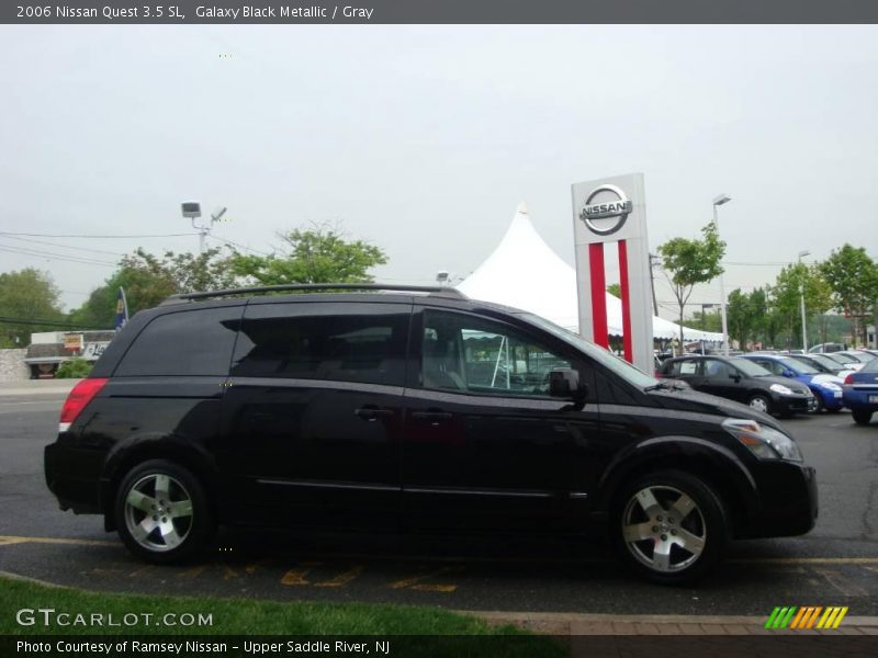 Galaxy Black Metallic / Gray 2006 Nissan Quest 3.5 SL
